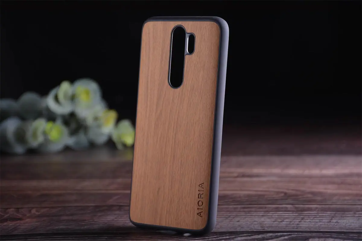 Чехол с изображением дерева для Xiaomi Redmi Note 8 pro, мягкий ТПУ, силикон, Жесткий ПК, дерево, искусственная кожа, чехлы