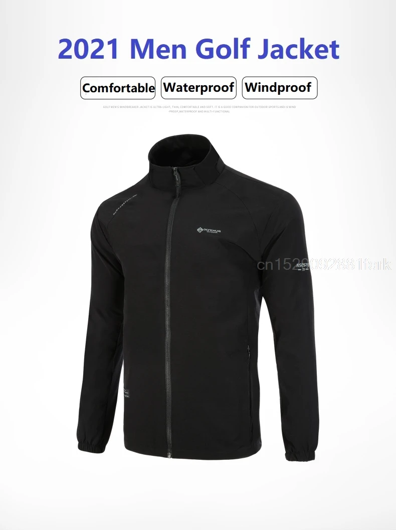 Men's Golf Windbreaker Golf Sport Coat 