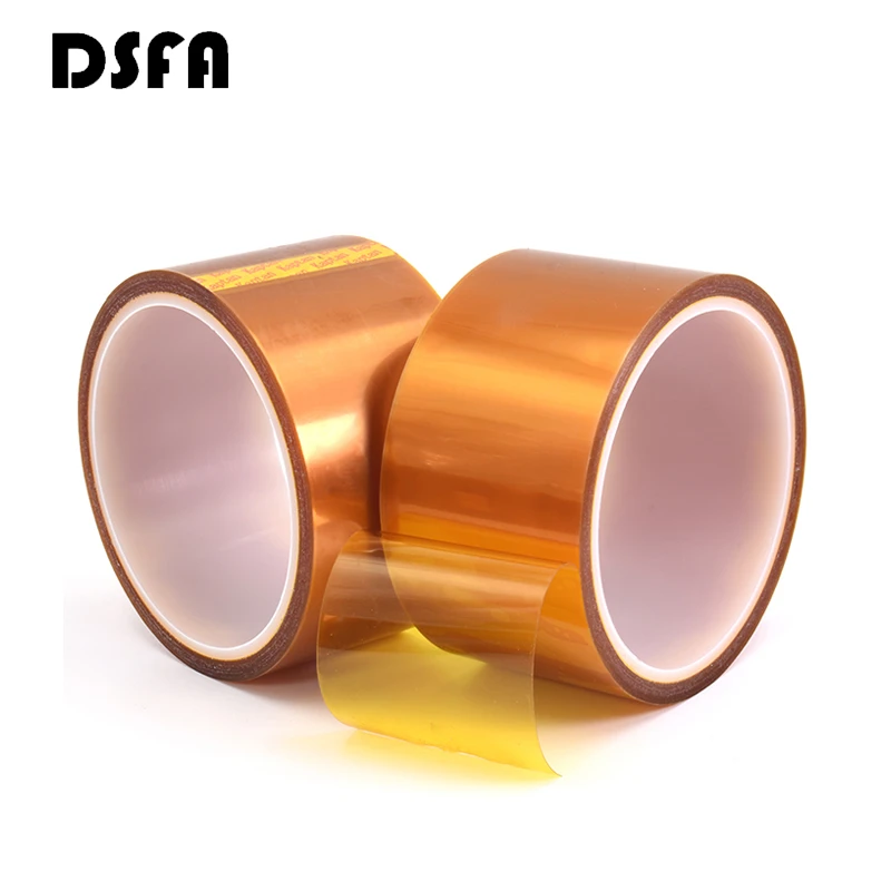 20/25/30/40/50/100mm Double sided Kapton Tape Polyimide High
