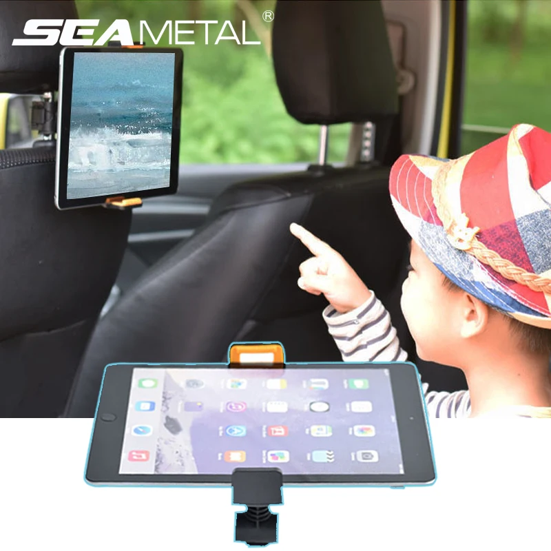 

Car Holder Stand Back Auto Seat Headrest Bracket Support Car Mount 360 Rotation For Universal Mobile Phone Bracket Accessories