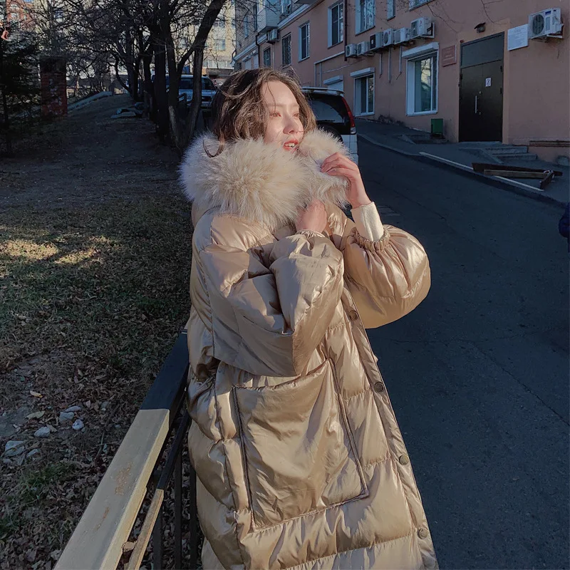 

Photo Shoot Main Push down Jacket Cotton-padded Clothes Women's 2019 Winter New Style Mid-length Cotton-padded Jacket Bread Loos