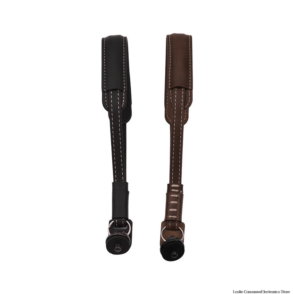 

Safety Camera Stabilizer For OSMO Mobile3 PTZ Mobile Handheld Wristband Phone Hand Strap PU leather Strap For Camera