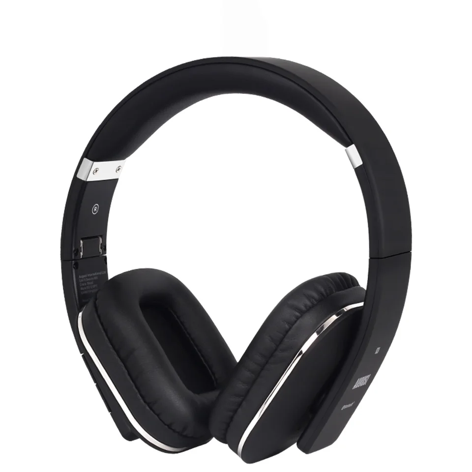 Fones de Ouvido sem Fio com Microfone Fone de Ouvido para tv Nfc sobre a Orelha Agosto Bluetooth Multiponto 4.2 Música Estéreo Aptx Telefone Ep650 –