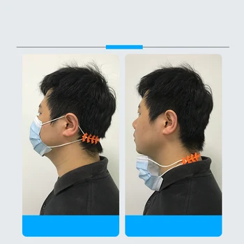 

Hot Sale 50pcs Adjustable Anti-slip Mask Ear Grips High Quality Extension Hook Face Masks Buckle Holder Mask Accessories