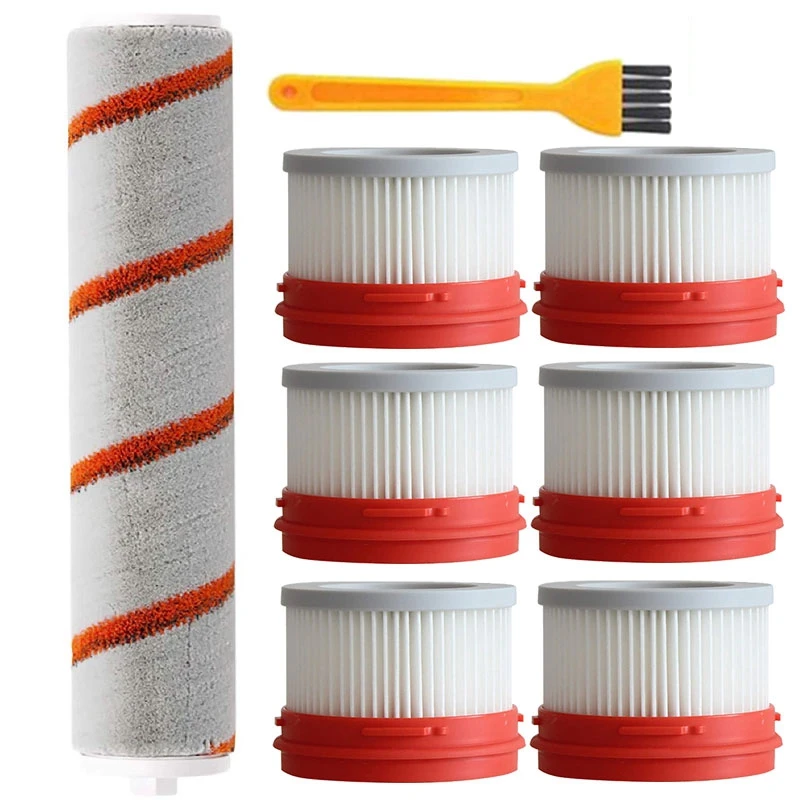 

8Pcs HEPA Filter for Xiaomi Dreame V9 Household Wireless Handheld Vacuum Cleaner Accessories Hepa Filter Roller Brush Parts Kit