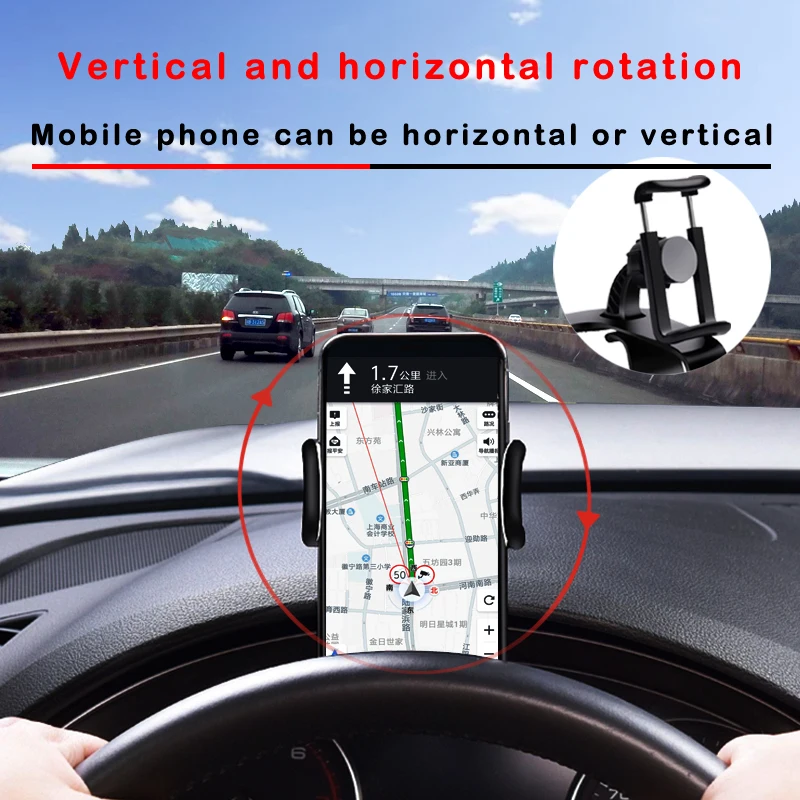 

Car bracket steering wheel dashboard mobile phone bracket car navigation bracket mobile phone navigation bracket center console