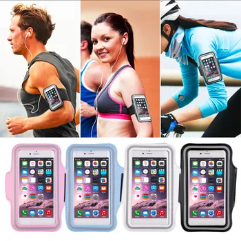 

Unisex Sports Adjustable Durable Washable Protective Pouch Case Gym Running Exercise Arm Band Case for Samsung Galaxy dropship
