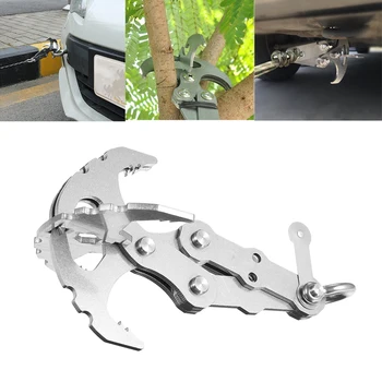 

Grappling Gravity Hook Carabiner Climbing Claws Rescue EDC Tool Tactical Emergency Key Chains Camping Travel Kits