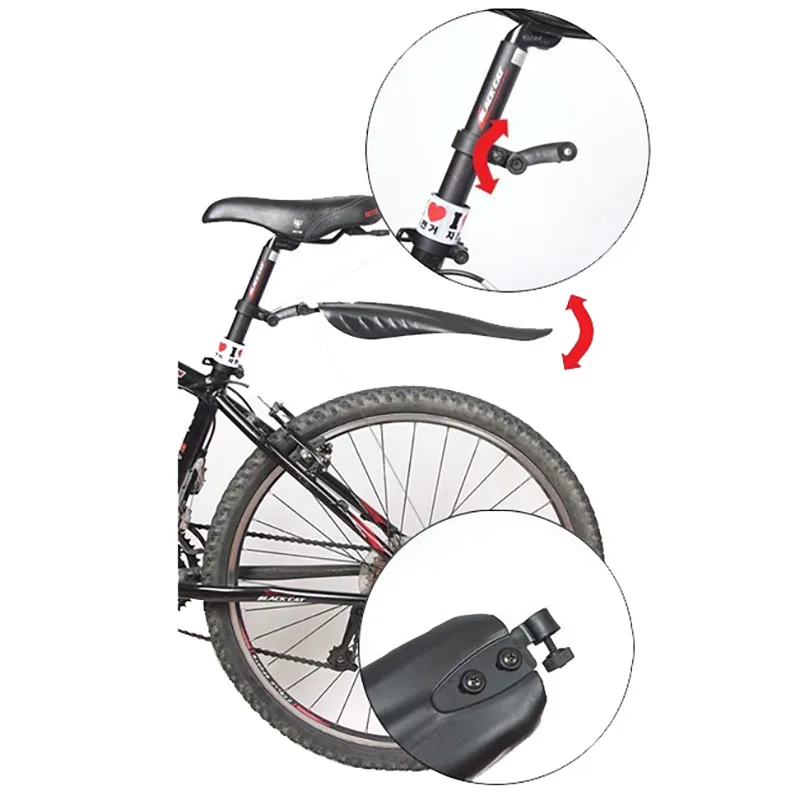 Крылья щитка переднее/заднее колесо высокопрочный велосипедный брызговик