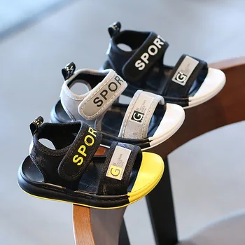 

Boys Sandals 2020 Summer New Children's Open-Toe Sandals Toddler Boys Soft Anti-Skid Baby Shoes 1-3 Years 4-6years
