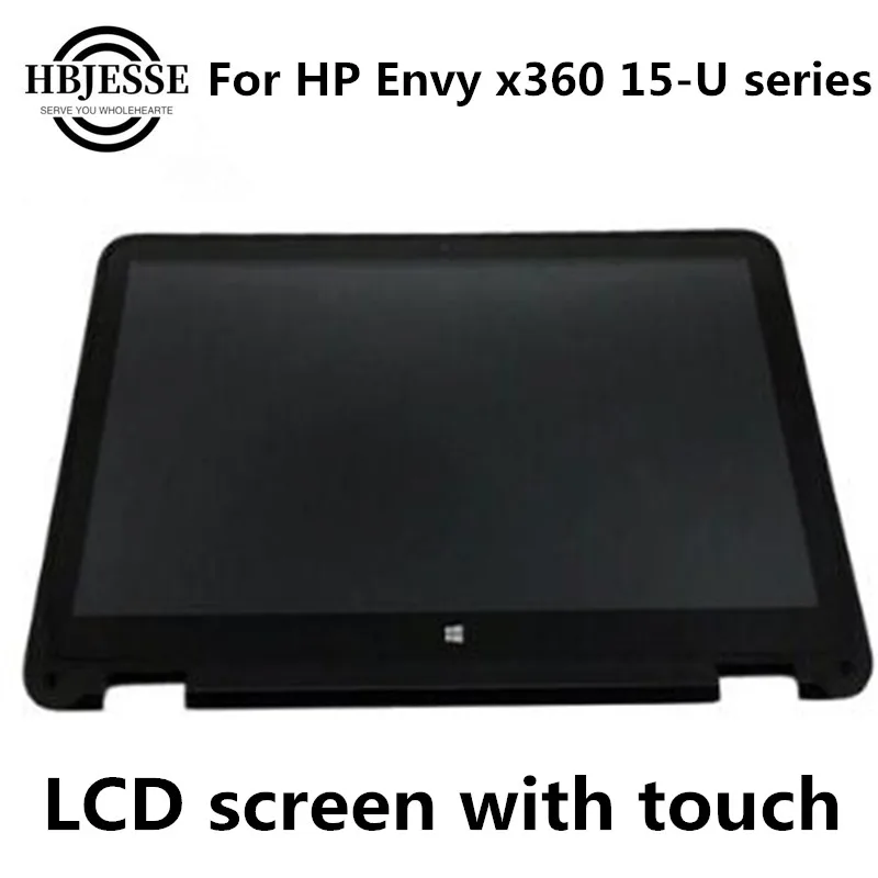 Для HP Envy X360 15-U 15-u010dx серии 15 6 &quotЖК-светодиодный сенсорный экран в сборе 1920x108 0/1366x768