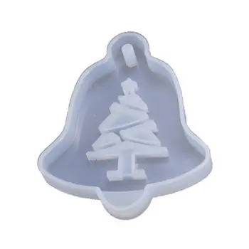 

Crystal Epoxy Resin Mold Christmas Tree Elk Pendant Casting Silicone Mould DIY N58F