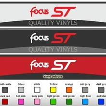 Для FORD FOCUS ST лобовое стекло автомобиля SUNSTRIP логотип графическая наклейка наклейки SU10