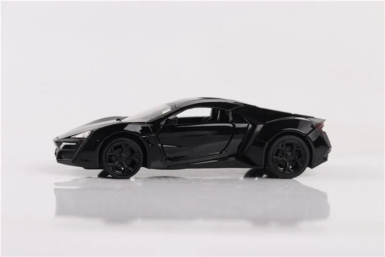 1:32 Lykan Hypersport литые модели автомобилей звук и Ligh оттяните назад автомобиль игрушки подарки детский подарок на день рождения Томас и Друзья