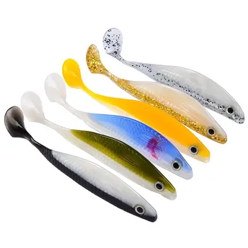 

BattleBass Brand 2019 design 6color for choose fishing Entertainment sports lure depth 0-1.5m 135mm/14g hot sale softbait