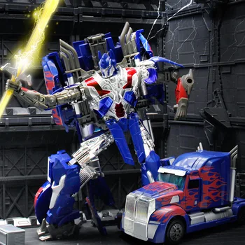 

Alloy Version Transformers Optimus Prime Robot Boy Children's Toy Car Gift Action Figure robot Car model
