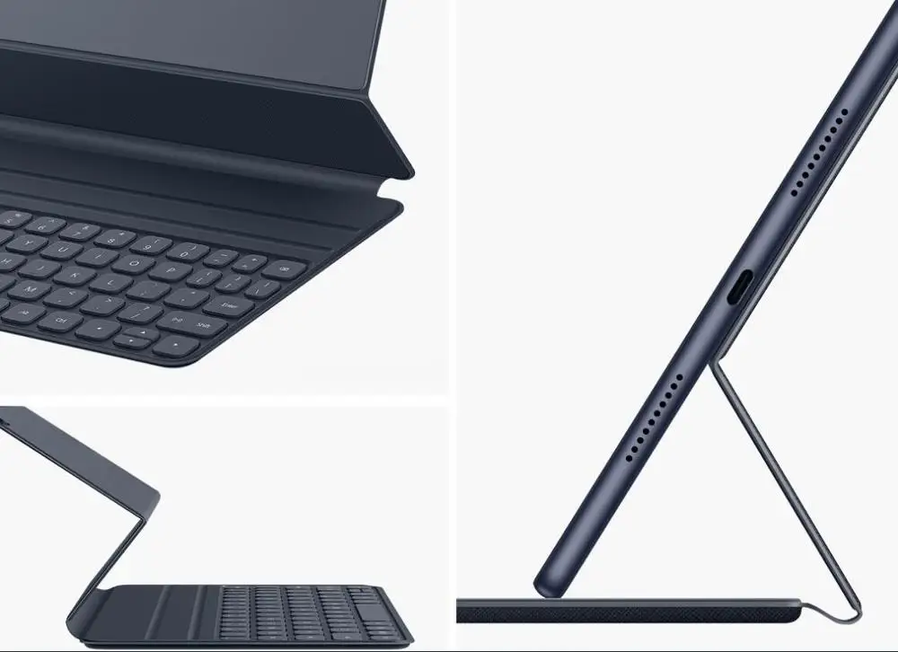 Официальный чехол для HUAWEI MatePad Pro, Магнитный кожаный смарт-чехол с откидной крышкой и подставкой, языковая наклейка