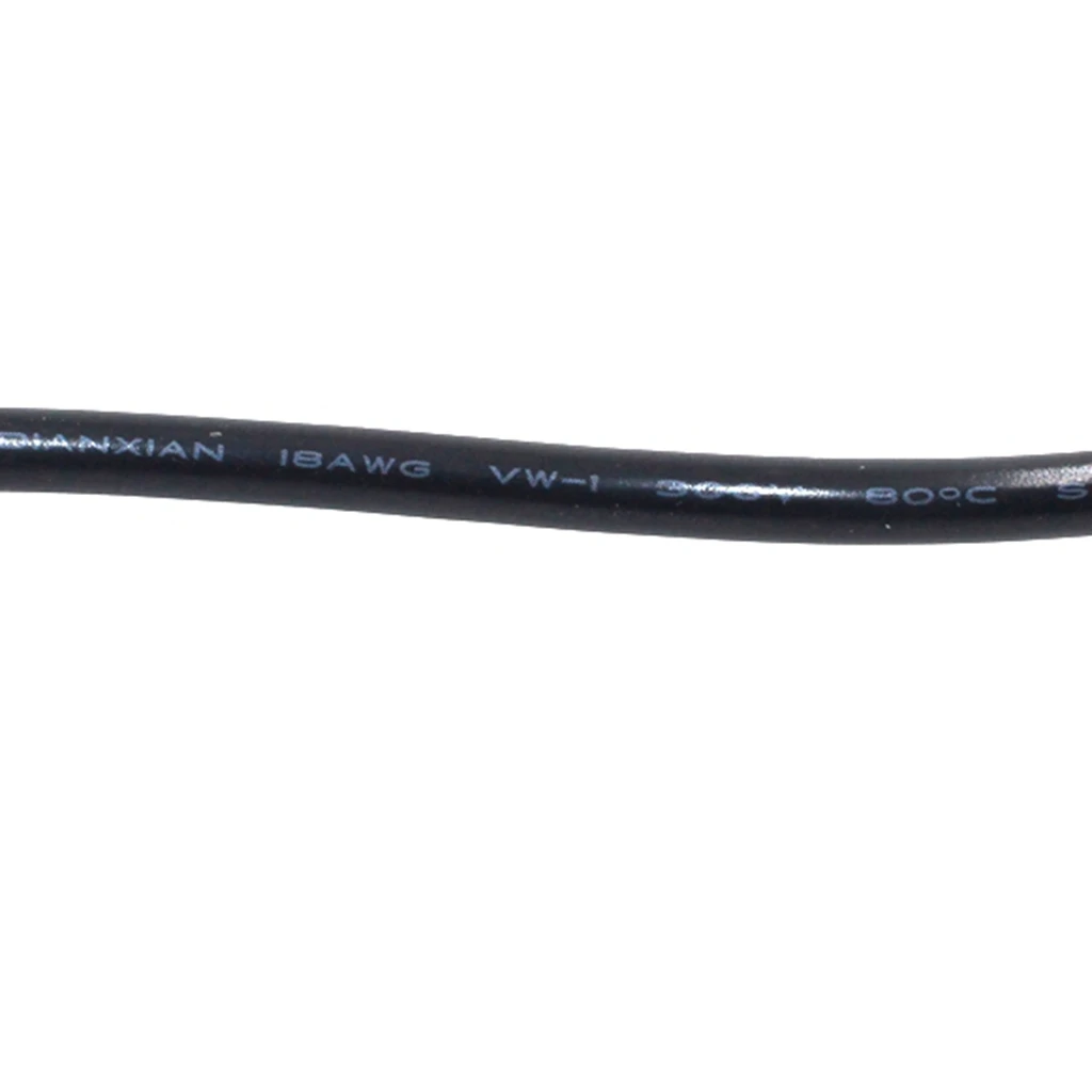 Description Picture 4 of item18AWG DC Power Plug 5.5 x 2.1mm Male To 5.5 x 2.1mm Male CCTV Adapter Connector Cable 12V 10A Power Extension Cords 0.5m/1.5m