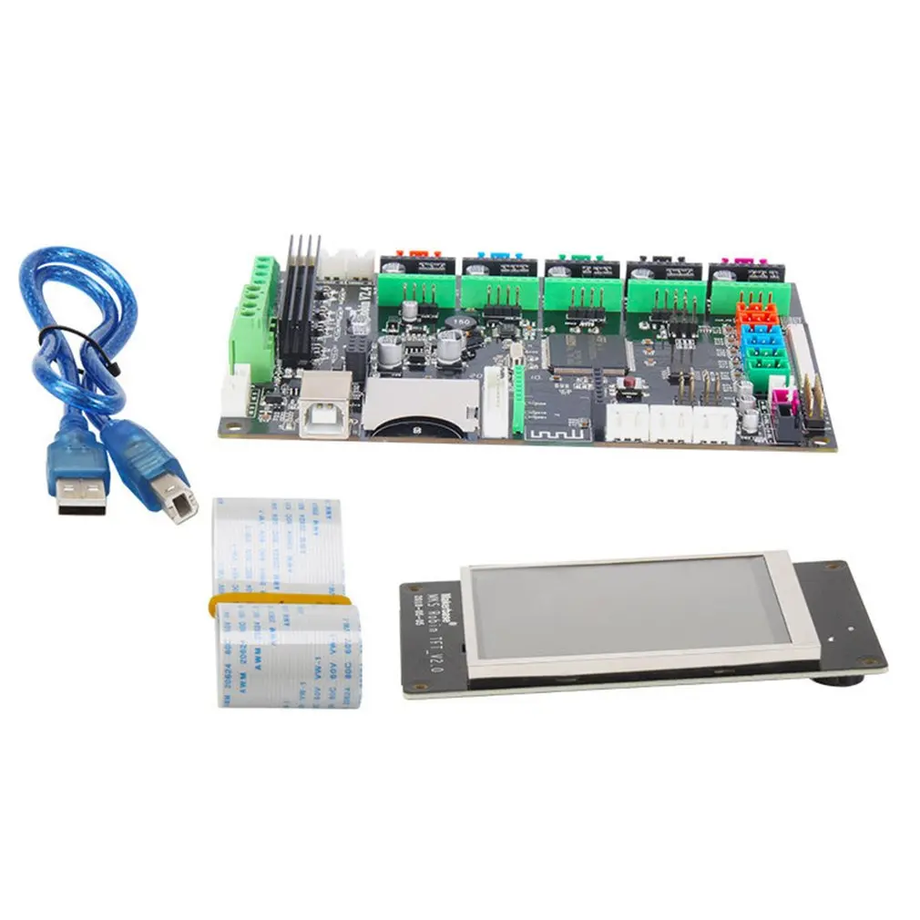 Материнская плата 3d принтера MKS Robin STM32 интегрированная плата управления ARM с сенсорным экраном интегрированная плата