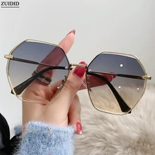 

Rimless Sunglasses Women UV400 Luxury Glasses Fashion Vasos Decorativos Vintage Shades Oculos De Sol Feminino Zonnebril Dames