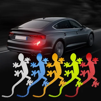 

Car Warning Mark Gecko Reflective Sticker for Renault Clio Megane Scenic Twingo Kangoo Master kwid Symbol Trafic Kaptur Kadjar