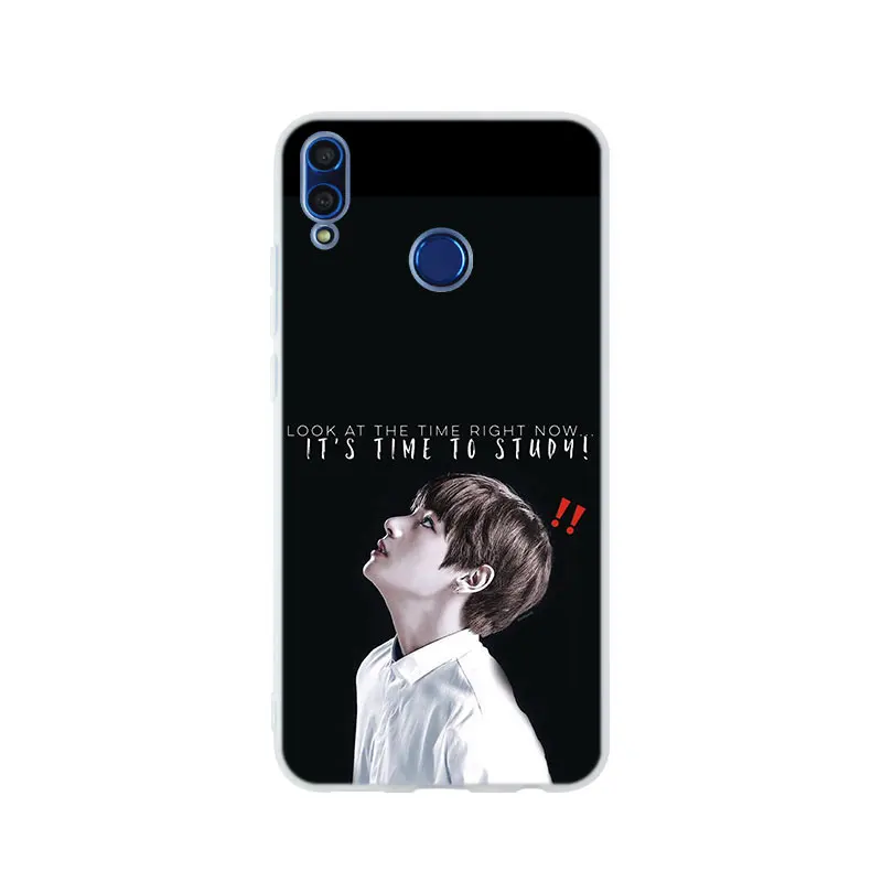 Силиконовый чехол для телефона huawei Honor 9 10 Lite 6 7 9 X 8X Max 7a pro 8a 8C V20 PLAY 10i 20i Hot Kpop Bangtan Boys Shell - Цвет: pattern 06