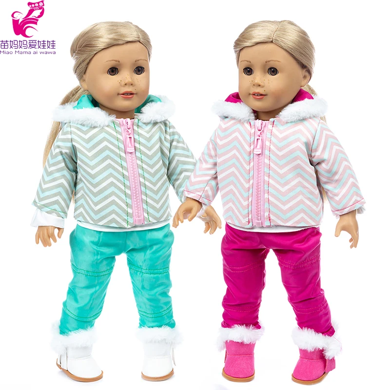 Baby Doll Clothes 43 Cm Winter Coat for 18 Inch American Og Girl Dolls Jacket Clothing | Игрушки и хобби