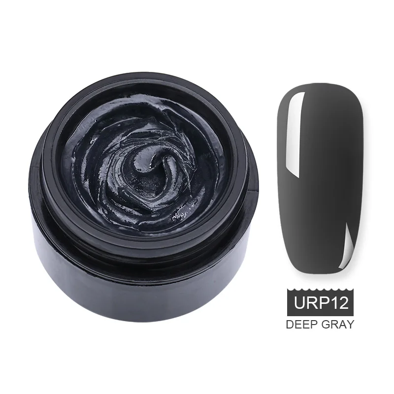 URP12 Ur Sugar 7,5/15 мл голографический полиэкстенсивный гель для французских ногтей Блеск Цвет строитель УФ-гель для ногтей кончики пальцев дизайн - Цвет: URP12