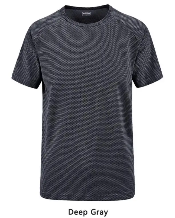 deep gray Peilow плюс размер M~ 6XL 7XL Летний стиль новая футболка Для мужчин пиджаки Черный военные быстросохнущая Футболка слим Для Мужчин's бренд Костюмы - Цвет: deep gray