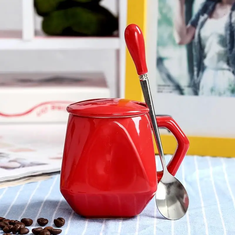 Number 11 Аксессуары для бутылок для воды, экологичный кофе Tazzine Caffe, фарфор, молоко, кофе, креативный, для путешествий, новинка, Caneca, керамическая кружка, чашка - Цвет: Number 11