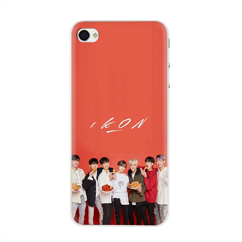 Kpop ikon жесткий чехол для телефона для Apple iPhone 5 5S SE 6 6S 7 8 Plus X XR XS 11 Pro MAX - Цвет: H7