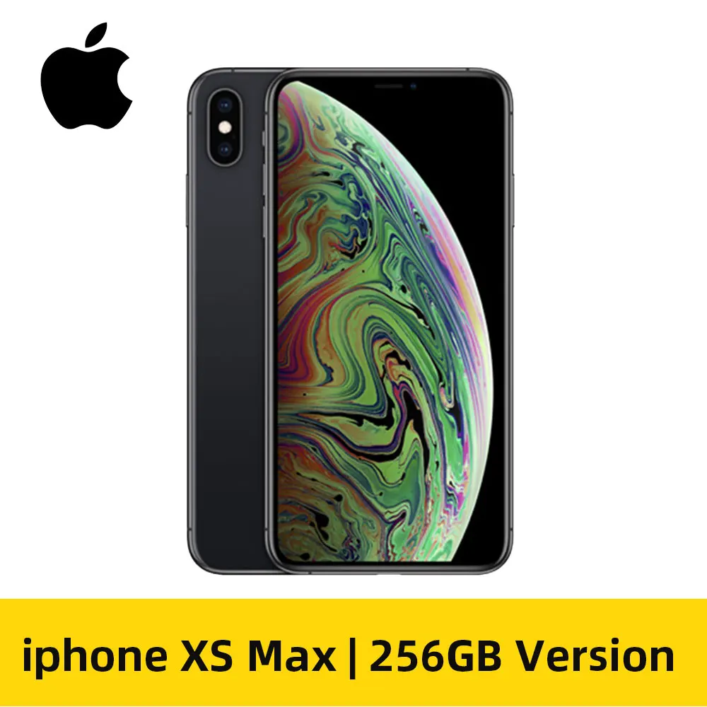 256GB Gray Разблокированный Apple iPhone XS Max 6,5 дюймовый смартфон A12 на весь экран(б/у 95 - Цвет: 256GB Gray