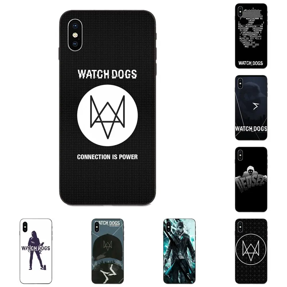 Для Galaxy A8 A9 звезда Note 4 8 9 10 S3 S4 S5 S6 S7 S8 S9 S10 Edge Lite Plus Pro G313 мягкая обложка чехол Watch Dogs
