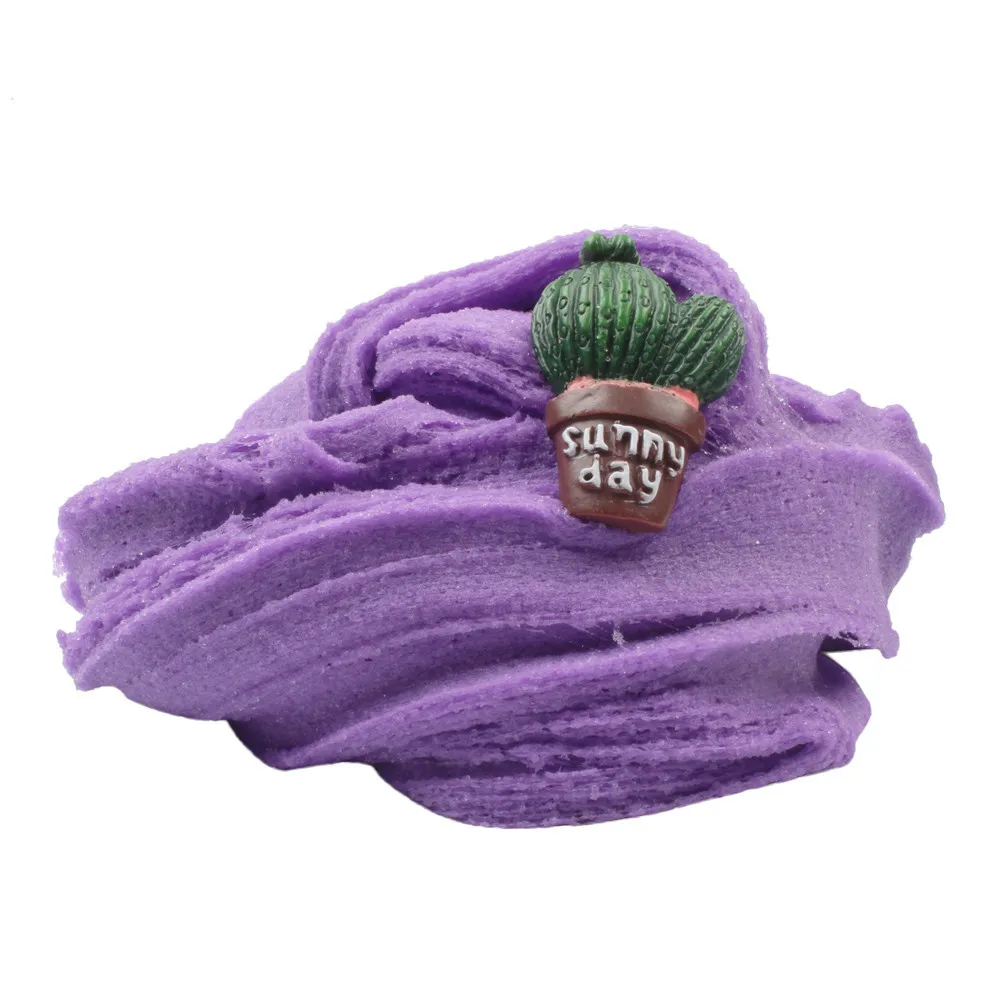 Colorful Mixing Cloud Cotton Candy Slime Fluffy Polymer Anti Stress Slime Sludge Cotton Mud Toy Toys For Children #A