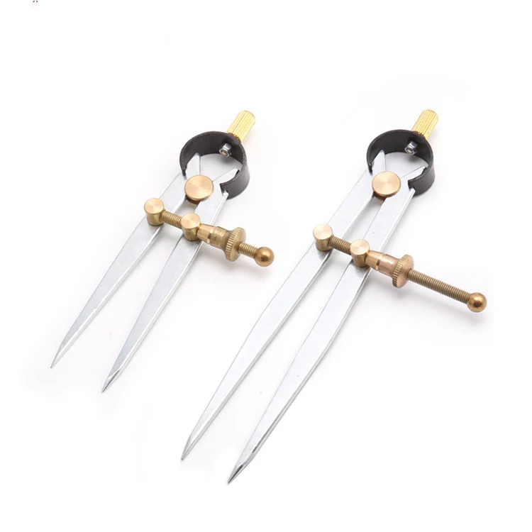 Compasses 185 мм 140 плоская ножка Весенняя диаграмма плановая линия штангенциркуль распорка точный Калибр кожаный