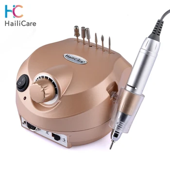 

35000RPM 20000RPM Professional Nail Drill Manicure Machine Electric File Polisher Nails Art Apparatus Device with Drill Bits