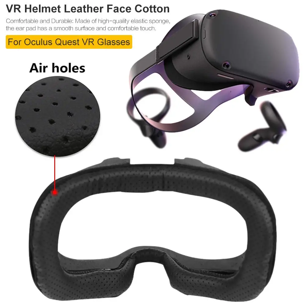 Подушка маска для глаз для Oculus Quest VR гарнитура защитный чехол для лица пена маска для глаз коврик для Oculus Quest VR аксессуары