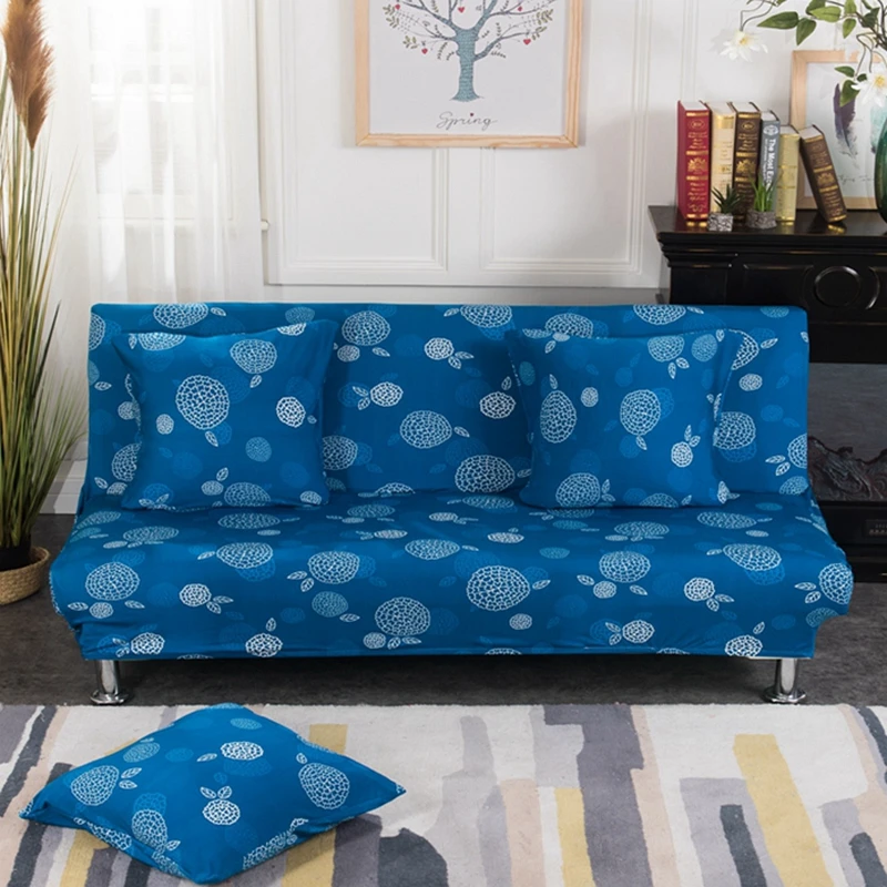 Складной диван-кровать крышка без подлокотника спандекс эластичный стрейч диван без подлокотников полотенце для гостиной