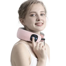 Портативное Многофункциональное u-образное устройство для релаксации позвонка, забота о здоровье, Электрический импульсный массажер для шеи, для автомобиля, офиса, дома