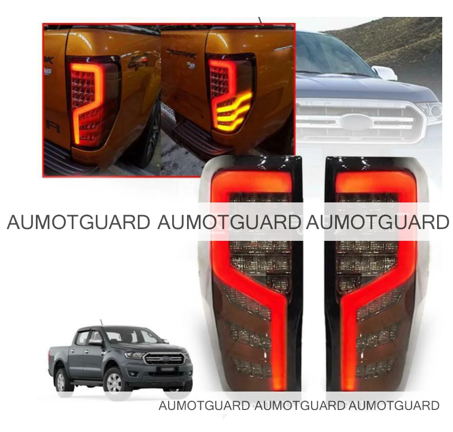 

Raptor Style Rear Running Lamp Brake Reverse Light Dynamic Turn Signal LED Tail Light For Ford Ranger T7 T8 2015-2019