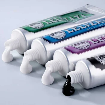 

85g 4pcs Activated Charcoal Baking Soda Toothpaste Remove Plaque Stains Oral Odor All-Purpose Teeth Whitening Black Toothpaste