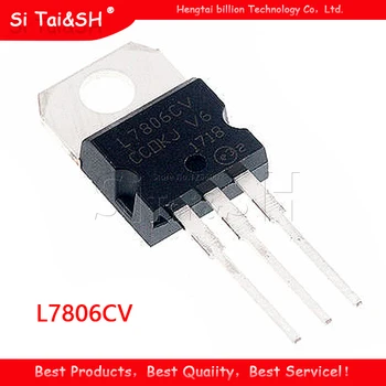 

10PCS L7806CV 7806 TO220 L7806 TO-220 LM7806 MC780 new original