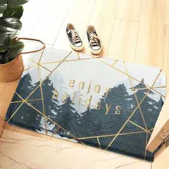 

Nordic Style Repeatable Skid Resistant Environmental Floor Mat Bathroom Mat Mat Home Kitchen Dining Room Bedroom Sofa