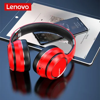 

Lenovo HD200 Audio Bluetooth Headphone Portable Wireless Stereo Foldable Headphone BT5.0 Long Standby Life with Mic for Music