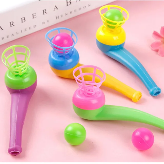 Children Toys Blow Pipe & Balls - Pinata Toy Loot/party Bag Fillers Wedding/kids Ball Plaything Brinquedos Party Gift 3
