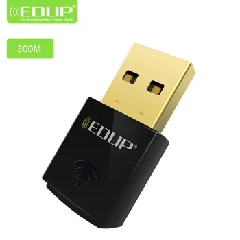 

EDUP RTL8192EU 300Mbps 2.4G Fast Speed Wireless USB WiFi ETHERNET Adapter for Windows MacOS Linux
