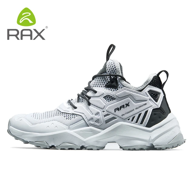 RAX Running Shoes Men&Women Outdoor Sport Shoes Breathable Lightweight Sneakers Air Mesh Upper Anti-slip Natural Rubber Outsole 3