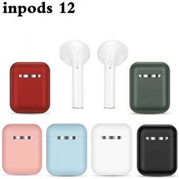 

Wireless Headset inPods 12 TWS Touch Key Bluetooth 5.0 Sport Earphone Stereo For iphone Xiaomi Huawei Samsung Smart Phone