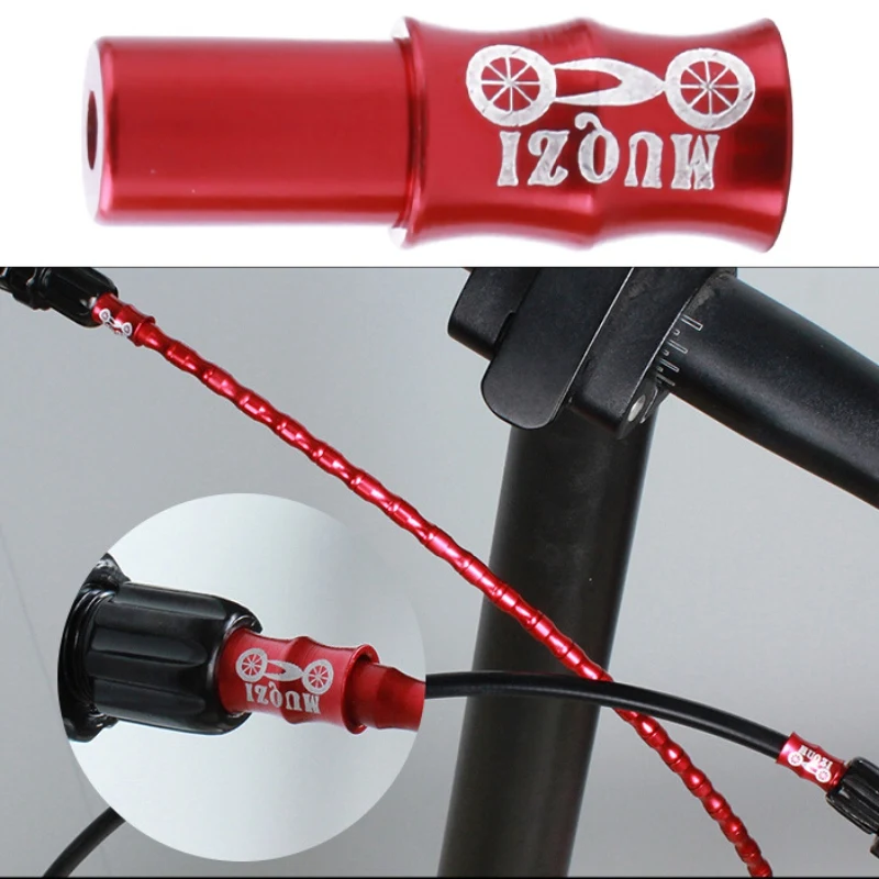 New 10PCS Multicolor Aluminum Alloy Bicycle Cable End Cover Bicycle Cable End Cover