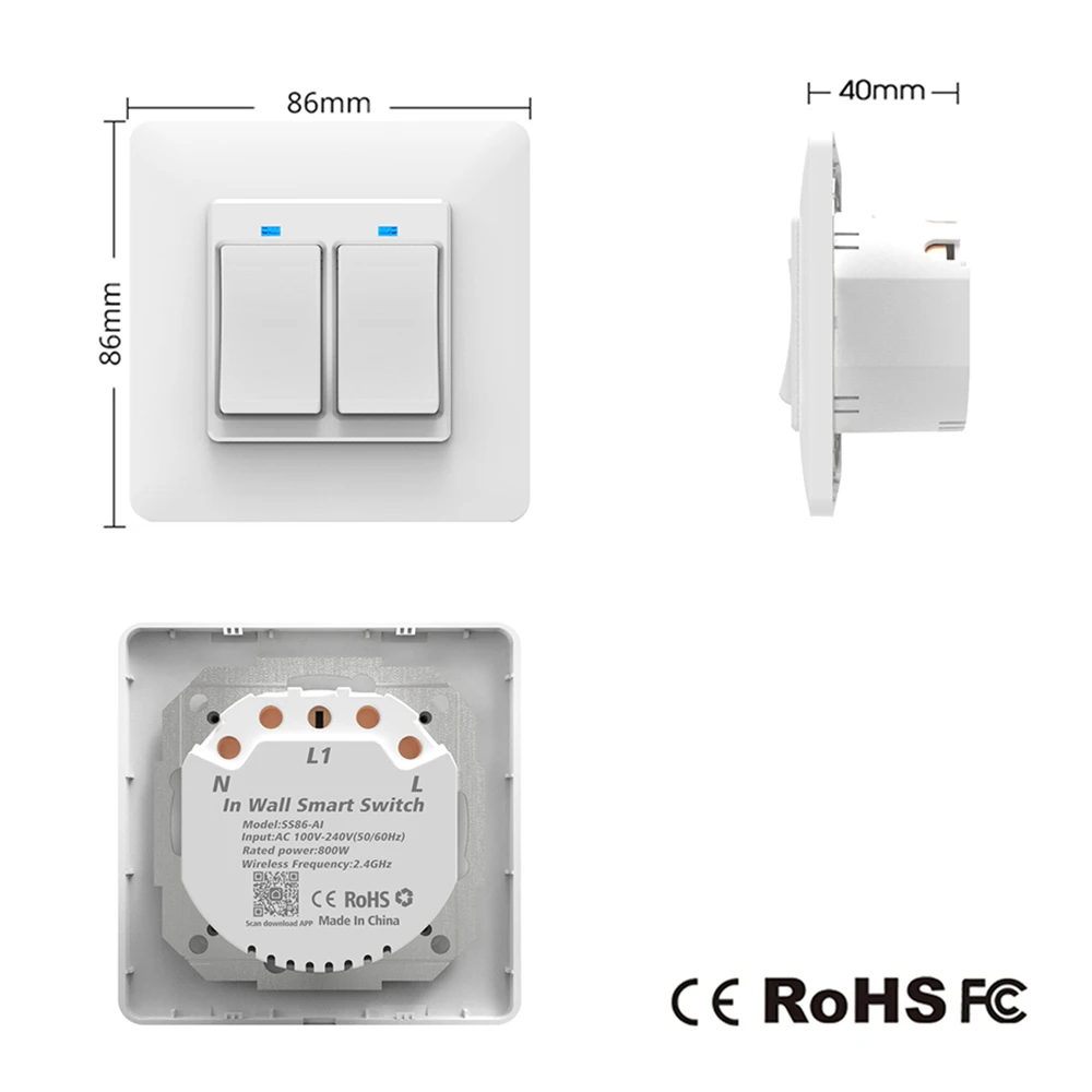 110 V-240 V Wi-Fi-розетки умный светильник переключатель приложение Tuya Беспроводной Управление работать с Alexa Google Home голосовое Управление таймер